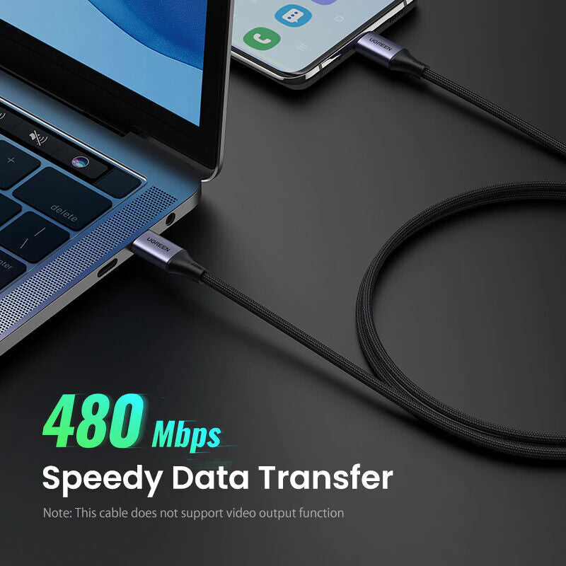 Ugreen 240W USB C to USB C Fast Charger Cable 48V/5A PD3.1 Charging Data
